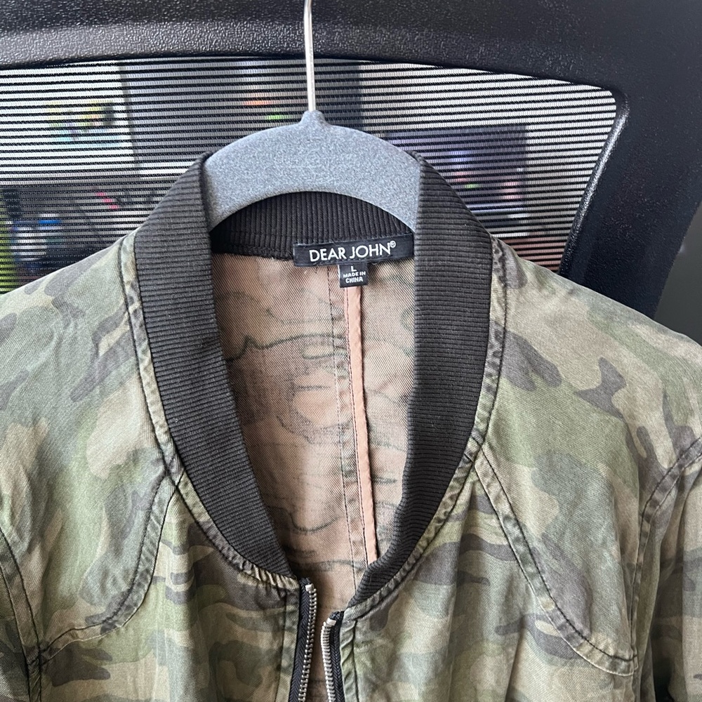 Bomber Jacket size large hardly worn